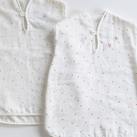 Milk Gauze-Pile Dots
