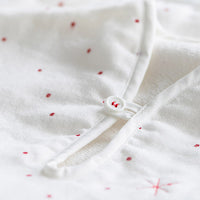 Milk Gauze-Pile Dots