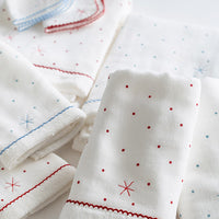 Milk Gauze-Pile Dots